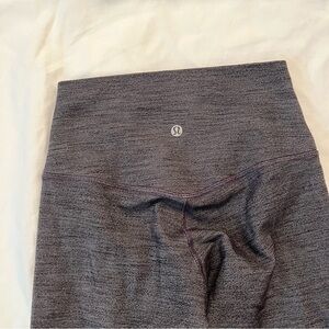 lululemon athletica Align High-Rise Legging Herringbone Gray Sz 4